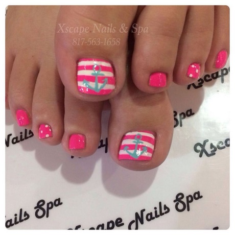 cute-nail-designs-for-toes-45_3 Modele drăguțe de unghii pentru degetele de la picioare
