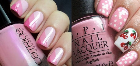 cute-pink-nail-art-98_12 Drăguț roz nail art