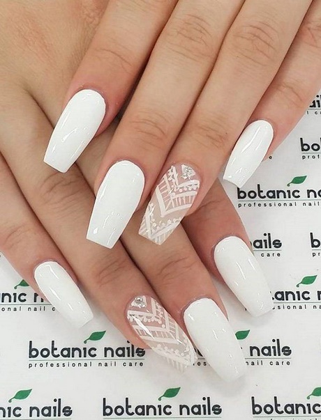 cute-white-nails-61_19 Drăguț unghii albe
