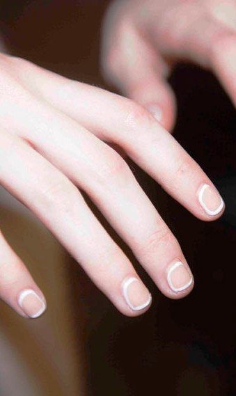 cute-white-nails-61_3 Drăguț unghii albe