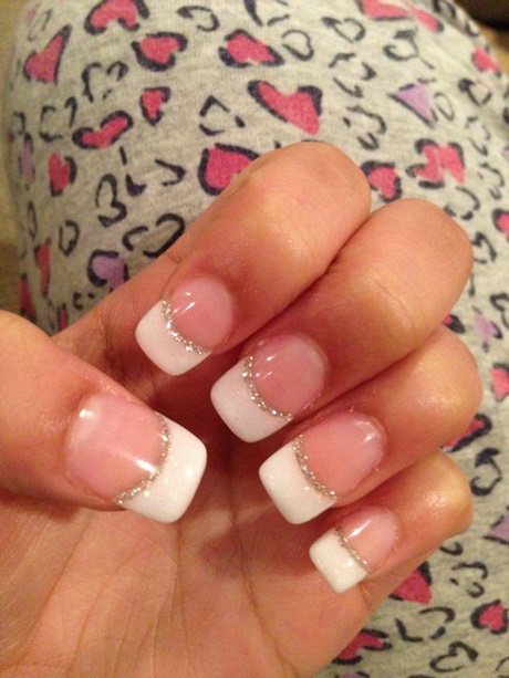 different-french-manicure-designs-39_6 Diferite modele de manichiură franceză