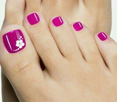 easy-designs-for-toenails-36_15 Design ușor pentru unghiile de la picioare