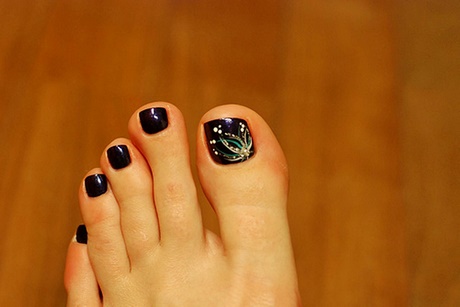 easy-to-do-nail-art-for-toes-83_2 Ușor de făcut unghii pentru degetele de la picioare