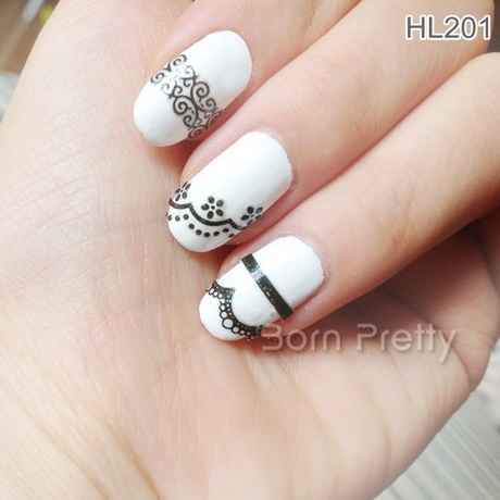 easy-white-nail-art-73_17 Ușor alb nail art