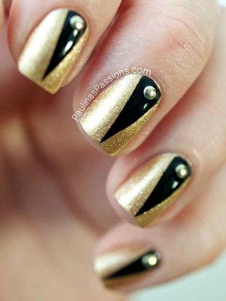 elegant-black-nails-29_8 Unghii negre elegante