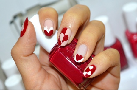 february-nail-art-designs-27_14 Februarie modele de unghii