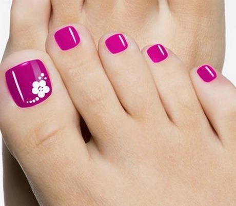 flower-toe-nail-art-designs-25_19 Flori deget de la picior nail art modele