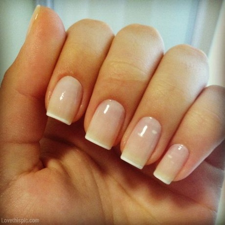 french-look-nails-51_3 Unghiile cu aspect francez