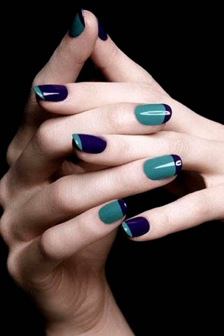 french-manicure-color-ideas-79_19 Idei de culoare manichiură franceză