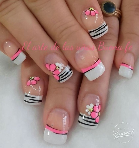 french-manicure-gel-nail-designs-25_10 Manichiură franceză gel de unghii modele