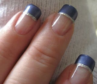french-manicure-with-color-line-92_18 Manichiură franceză cu linie de culoare