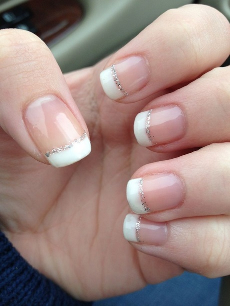 french-manicure-with-color-line-92_5 Manichiură franceză cu linie de culoare