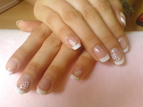 french-nails-nail-art-67_13 Unghii franceze nail art