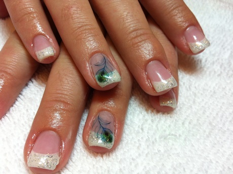 gel-nail-designs-french-90_17 Gel de unghii modele Franceză