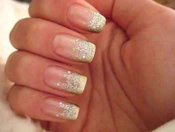 glitter-french-nail-designs-98_15 Glitter modele de unghii franceze