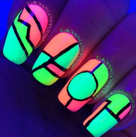 glow-nail-art-08_3 Glow nail art