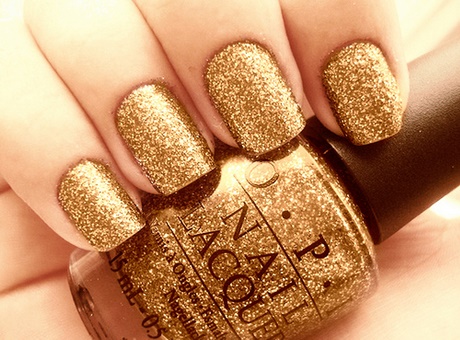 gold-nail-polish-ideas-29_5 Idei de lac de unghii de aur