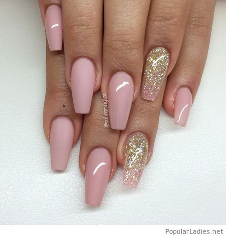 gold-pink-nails-71_10 Aur roz cuie