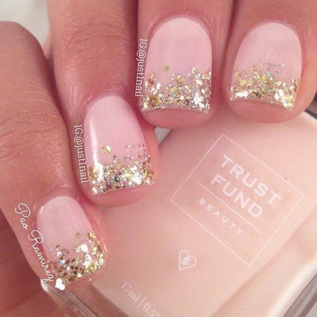gold-pink-nails-71_18 Aur roz cuie
