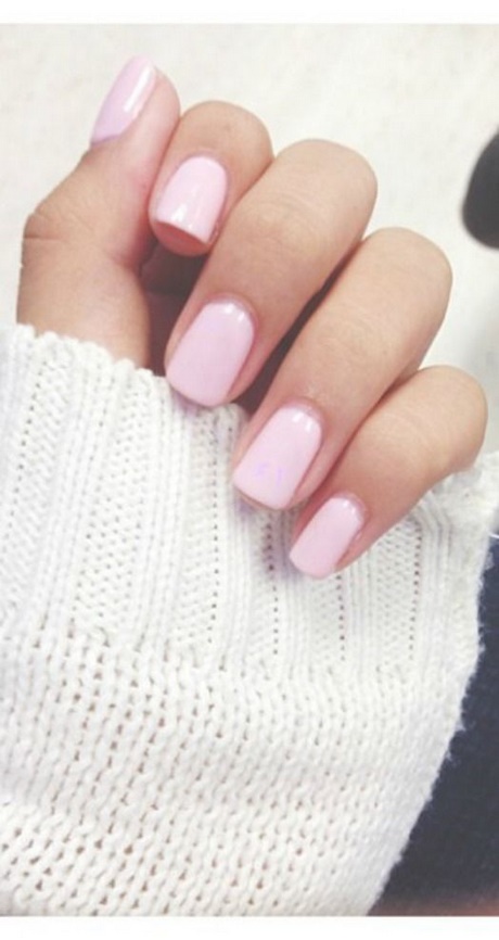 matte-baby-pink-nails-87_15 Unghii roz mat pentru copii