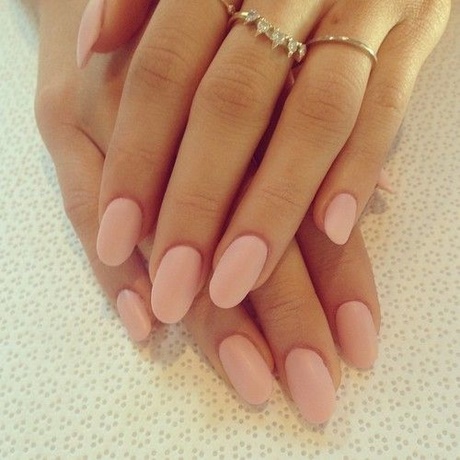matte-baby-pink-nails-87_3 Unghii roz mat pentru copii