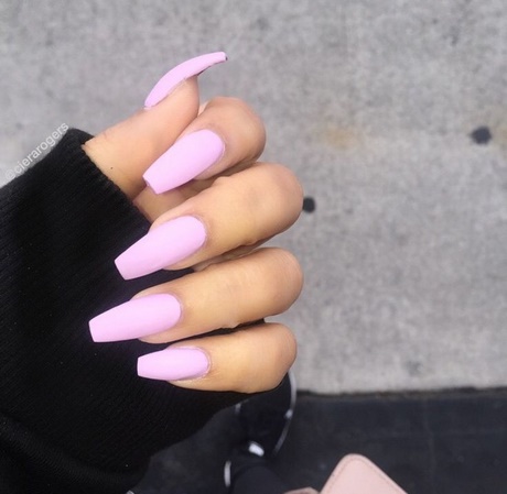 matte-pink-nails-54_8 Unghii roz Mat