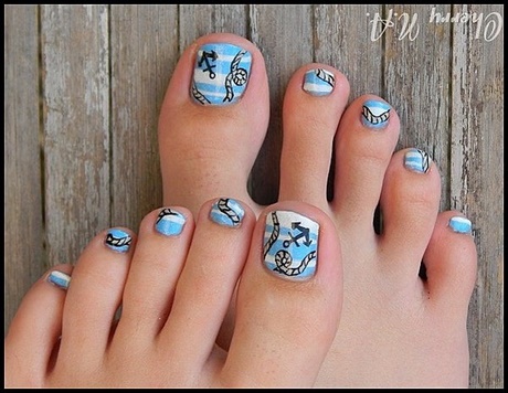 nail-art-design-foot-27_16 Nail art design picior