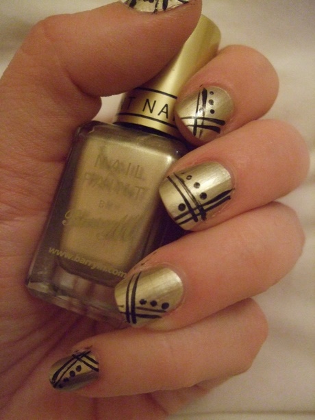 nail-art-design-gold-17_12 Nail art design de aur