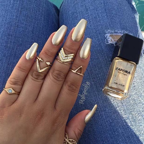 nail-art-design-gold-17_6 Nail art design de aur