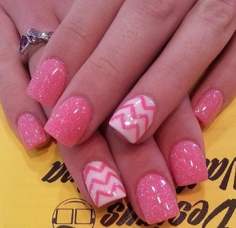 nail-art-design-pink-29_18 Nail art design roz