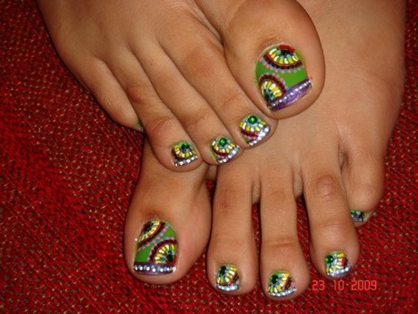 nail-art-for-feet-35_13 Nail art pentru picioare