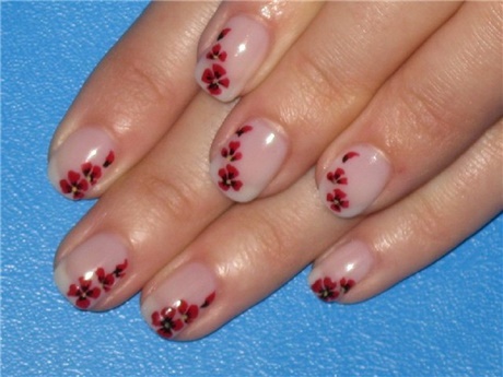 nail-art-for-short-fingernails-07 Nail art pentru unghii scurte