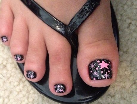 nail-art-for-your-toes-81_14 Nail art pentru degetele de la picioare