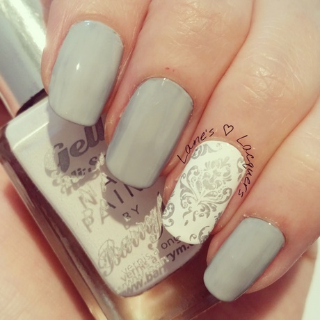 nail-art-grey-and-white-31_2 Nail art gri și alb