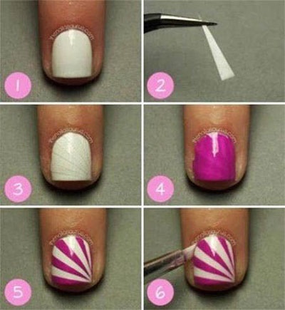 nail-art-very-simple-36_8 Nail art foarte simplu
