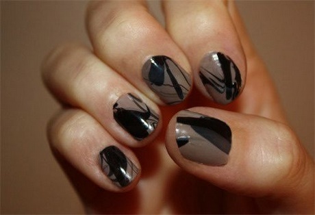 nail-designs-dark-colors-45_3 Modele de unghii culori inchise