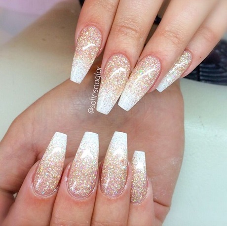 nail-designs-gold-and-white-30_12 Unghii modele de aur și alb