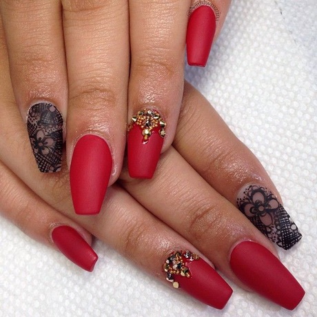 nail-designs-red-69_12 Modele de unghii roșu