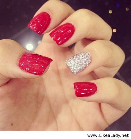 nail-designs-red-69_13 Modele de unghii roșu