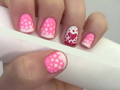 nail-designs-white-and-pink-77_13 Modele de unghii alb și roz