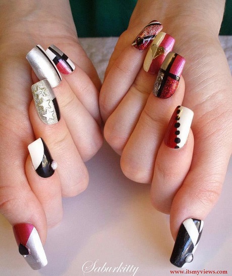 nail-polish-beautiful-design-43_18 Lac de unghii design frumos