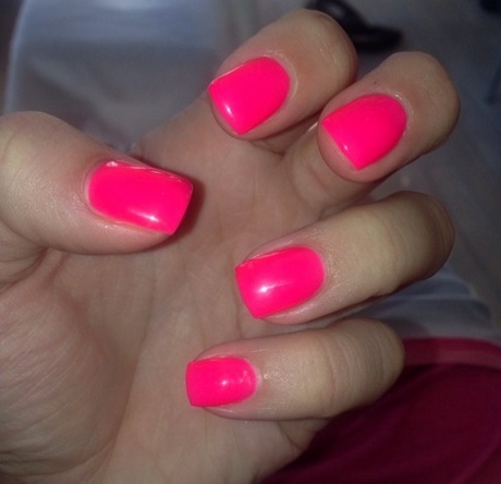neon-pink-nails-74 Neon Unghii roz