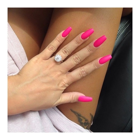 neon-pink-nails-74_13 Neon Unghii roz