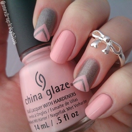 pale-pink-nail-designs-81_6 Modele de unghii roz pal