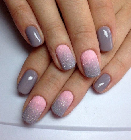 pink-and-grey-nail-designs-19_4 Modele de unghii roz și gri