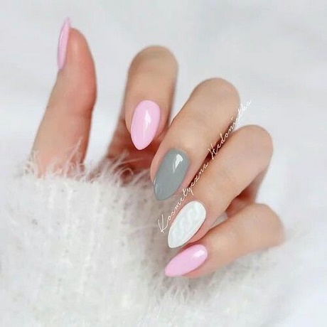 pink-and-grey-nails-68_13 Unghii roz și gri