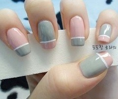 pink-and-grey-nails-68_14 Unghii roz și gri