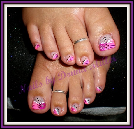 pink-and-purple-nail-art-designs-96_13 Modele de unghii roz și violet