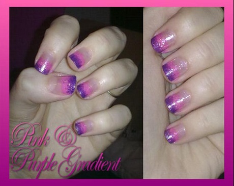 pink-and-purple-nail-art-designs-96_15 Modele de unghii roz și violet
