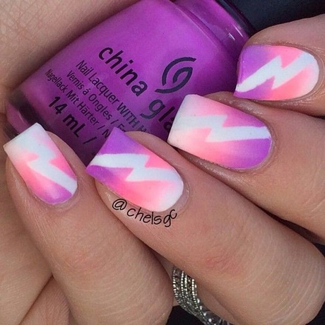 pink-and-purple-nail-art-designs-96_7 Modele de unghii roz și violet